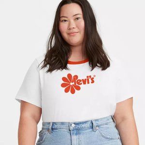 NWT Levi's CROPPED JORDIE T-SHIRT (PLUS SIZE) 1X